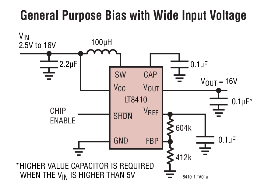 General Purpose Bias with Wide Input Voltage