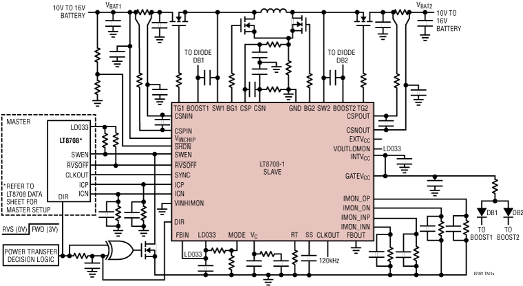 LT8708-1 Application Circuit