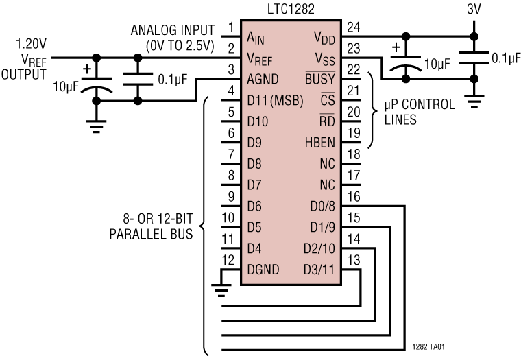 LTC1282 Application Circuit