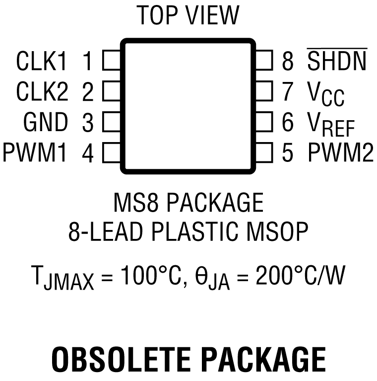 LTC1426 Pin Configuration