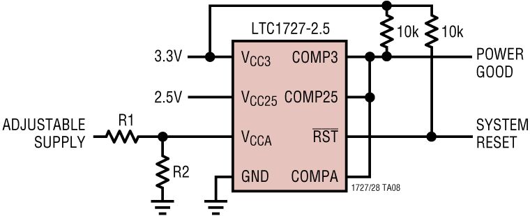 LTC1727-1728 Application Circuit