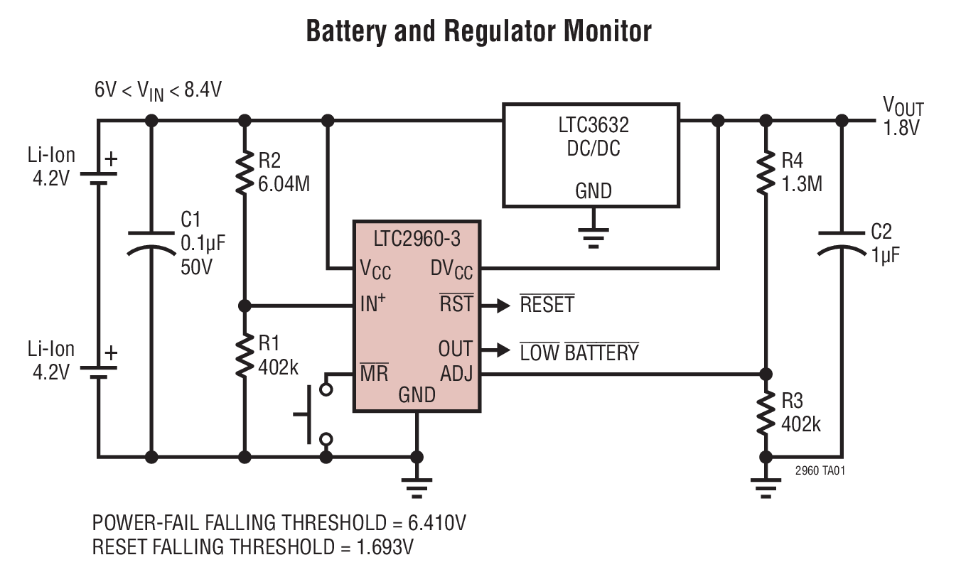 Battery and Regulator Monitor