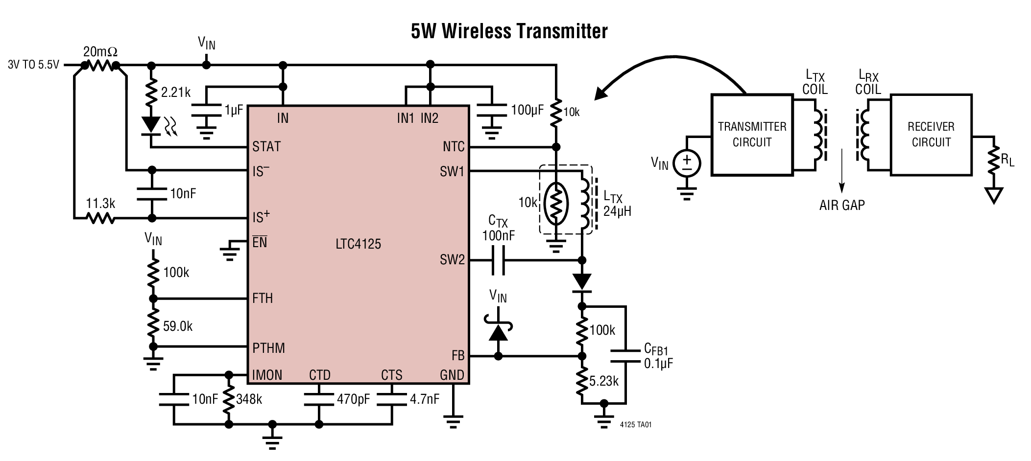 5W Wireless Transmitter