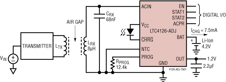 LTC4126-ADJ Application Circuit