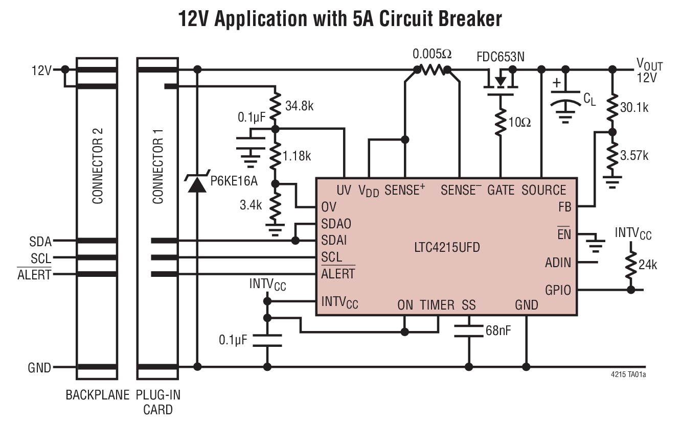 12V Application with 5A Circuit Breaker