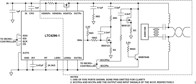 LTC4296-1 Application Circuit