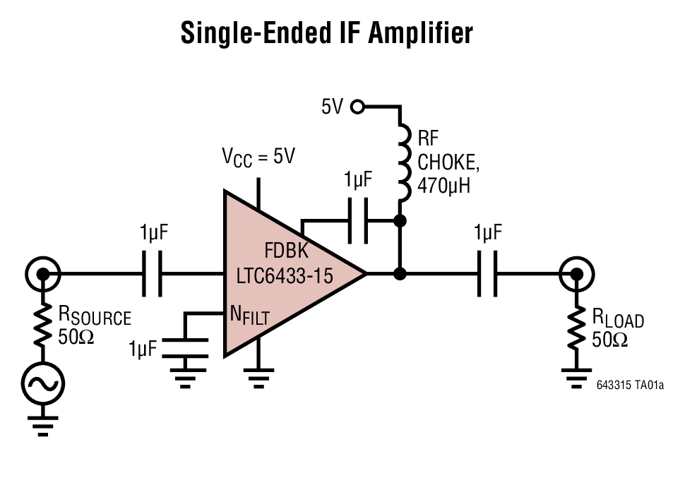 Single-Ended IF Amplifier
