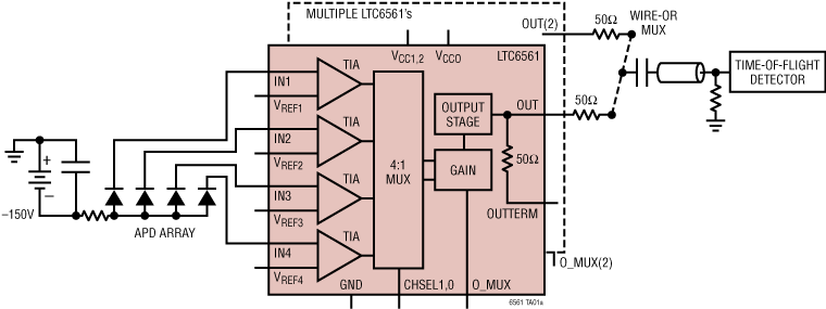 LTC6561 Application Circuit