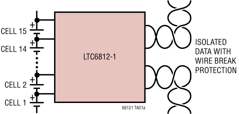 LTC6812-1 Application Circuit