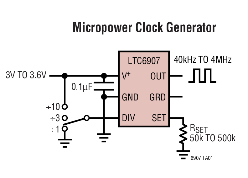 Micropower Clock Generator
