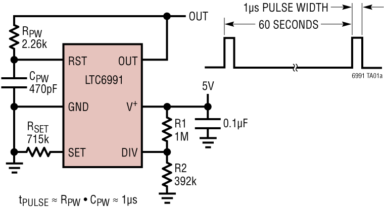 LTC6991 Application Circuit