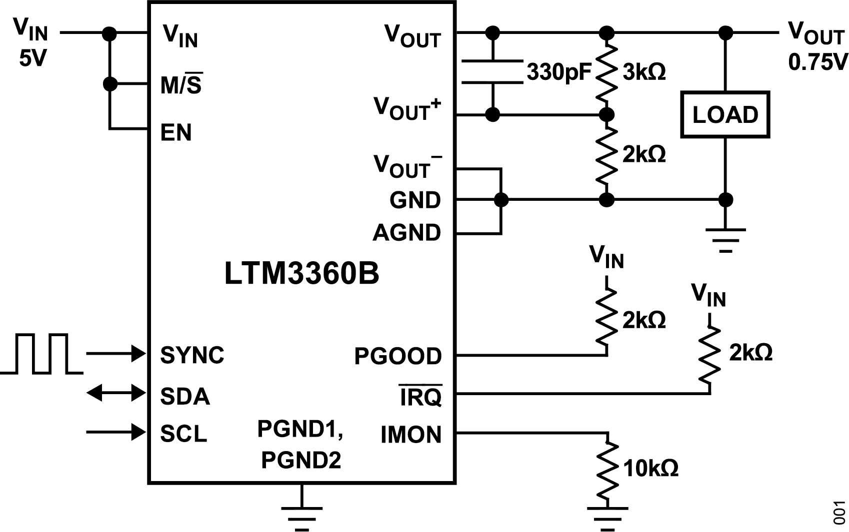 LTM3360B Typical Application