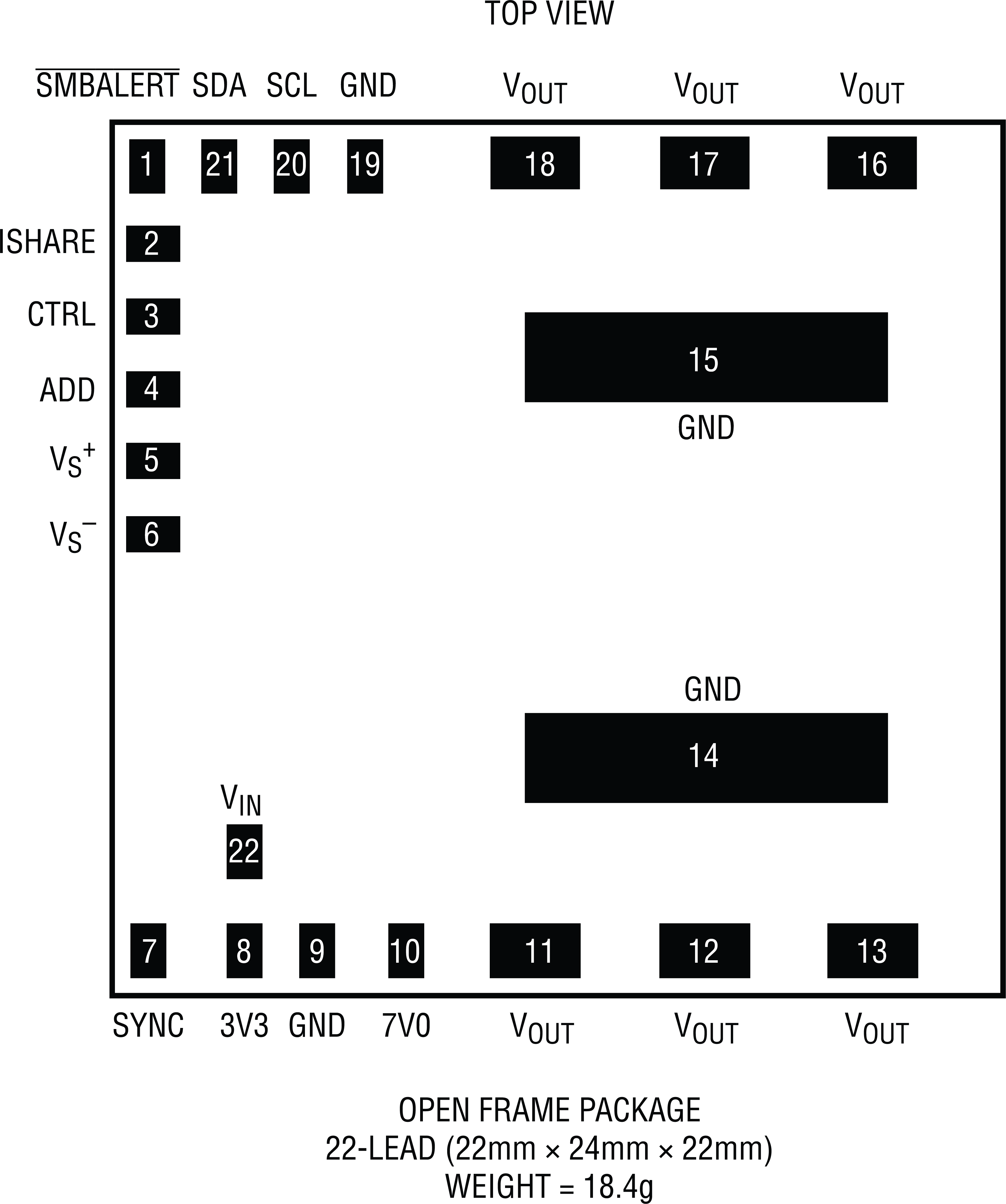 LTP8800-4A  Pin Configuration