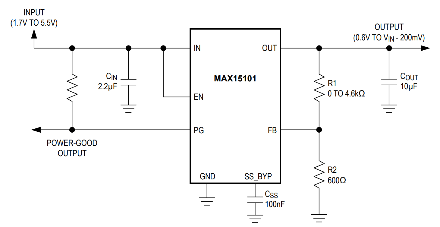 max15101 typical application circuit