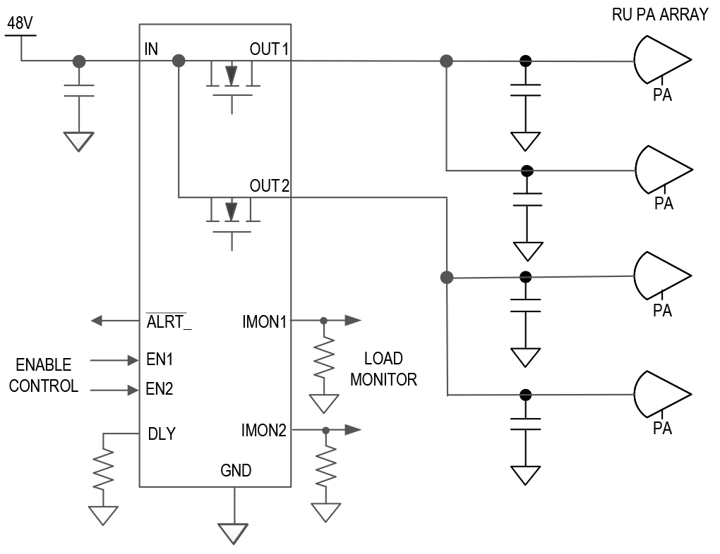 MAX15162 Simplified Block Diagram