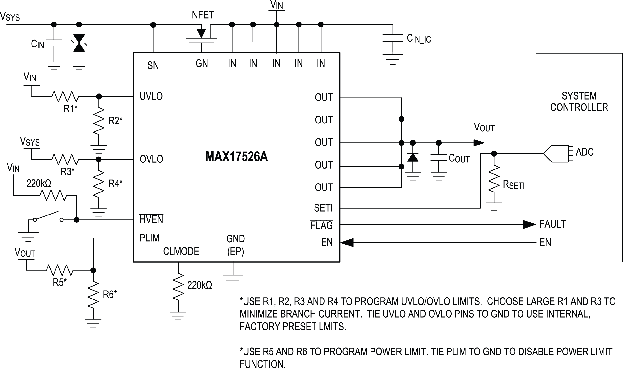 MAX17526A-MAX17526C Typical Operating Circuit