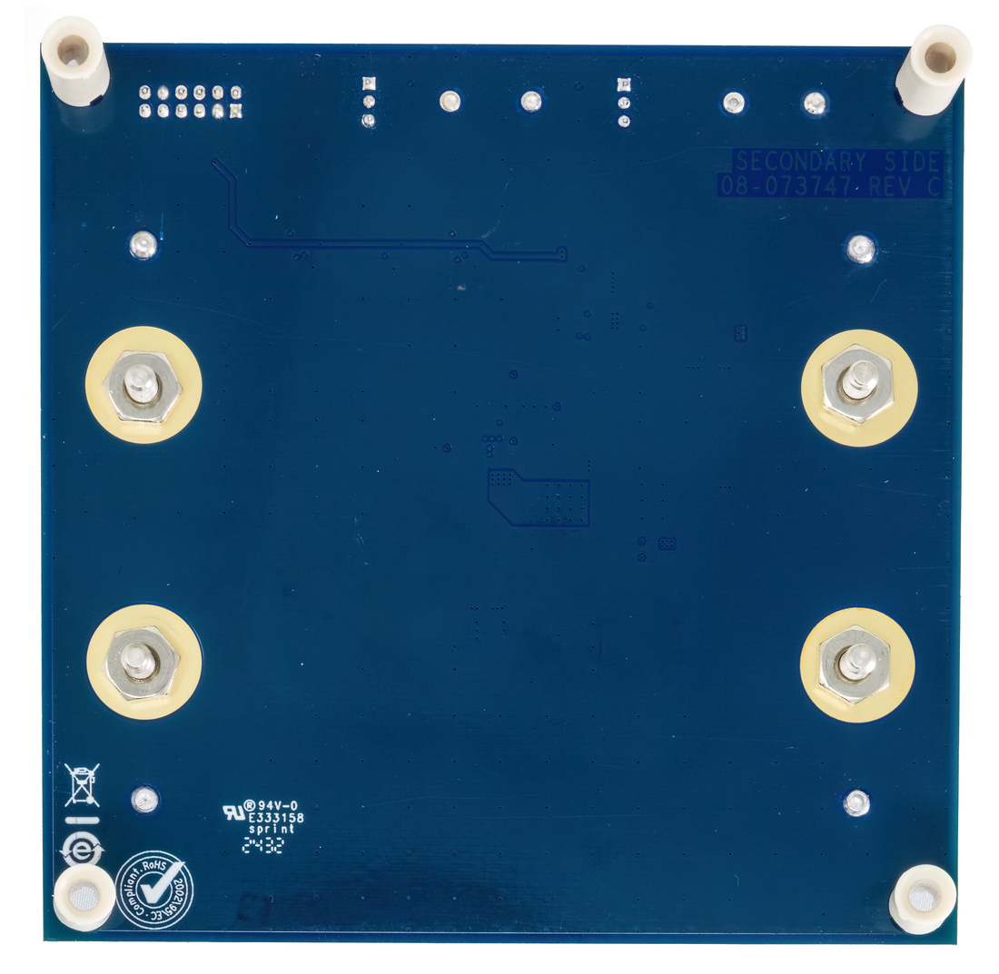 MAX17616EVKIT Board Photo Bottom View