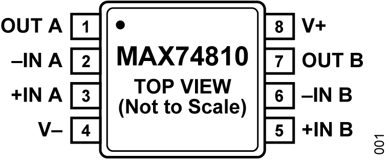MAX74810 Functional Block Diagram