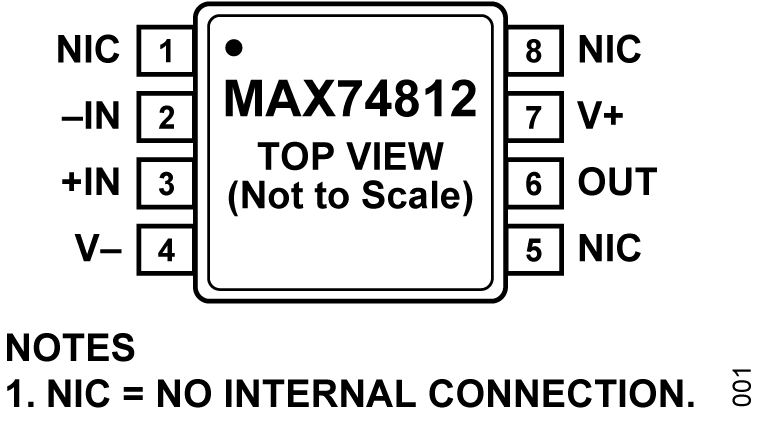 MAX74812 Functional Block Diagram
