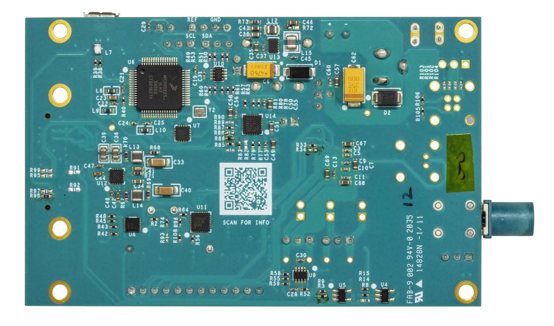 MAX96714/F/R EVKKIT Board Photo Bottom
