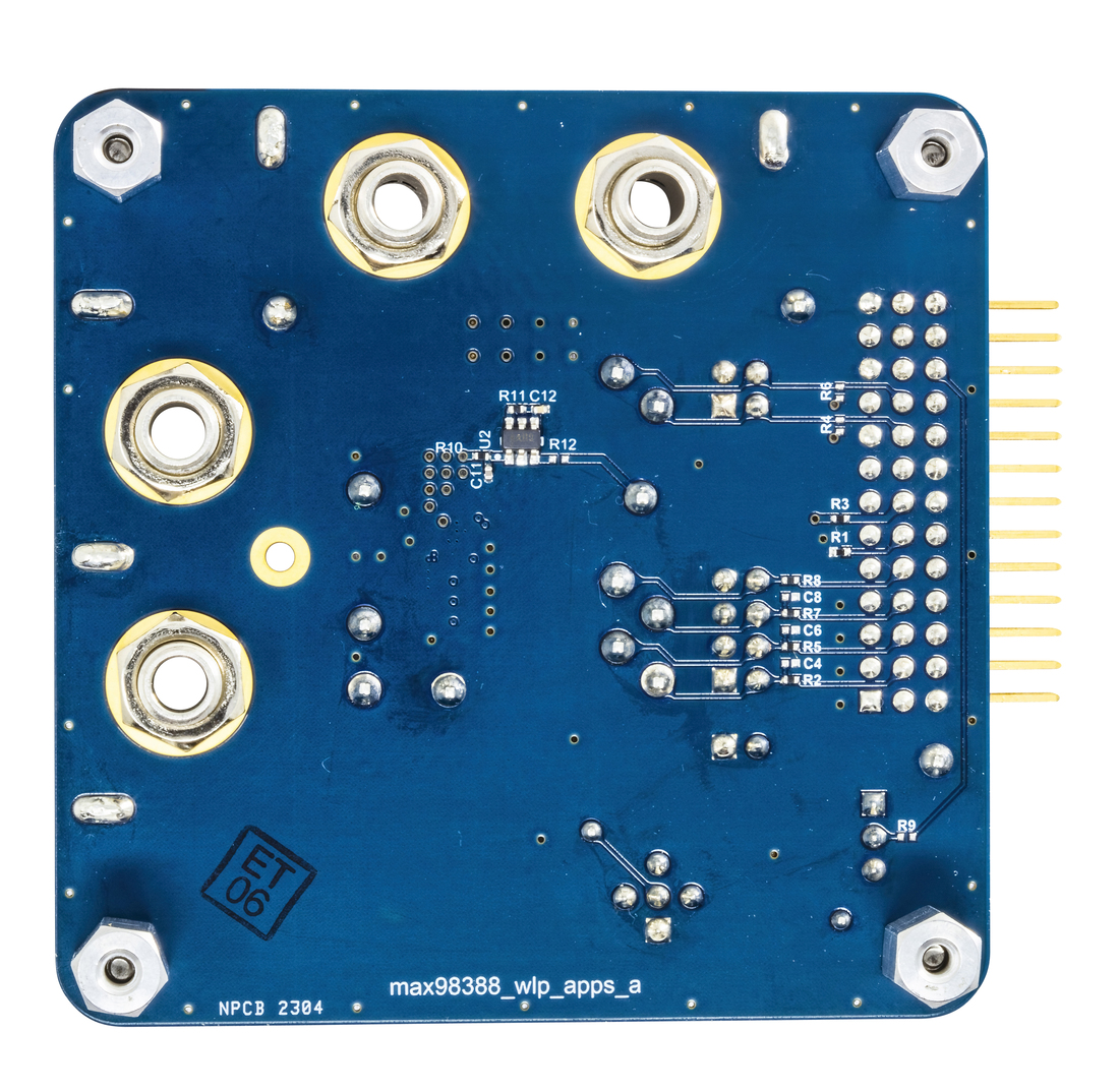 MAX98388EVKIT Board Photo Bottom