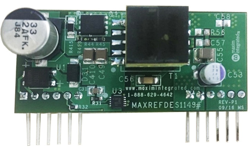 Figure 1. MAXREFDES1149 hardware.