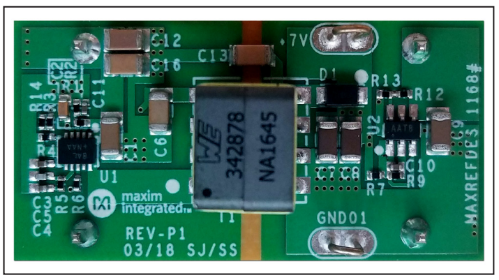 Figure 1. MAXREFDES1168 hardware.