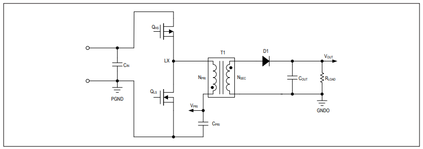 Figure 2. Iso-buck topology