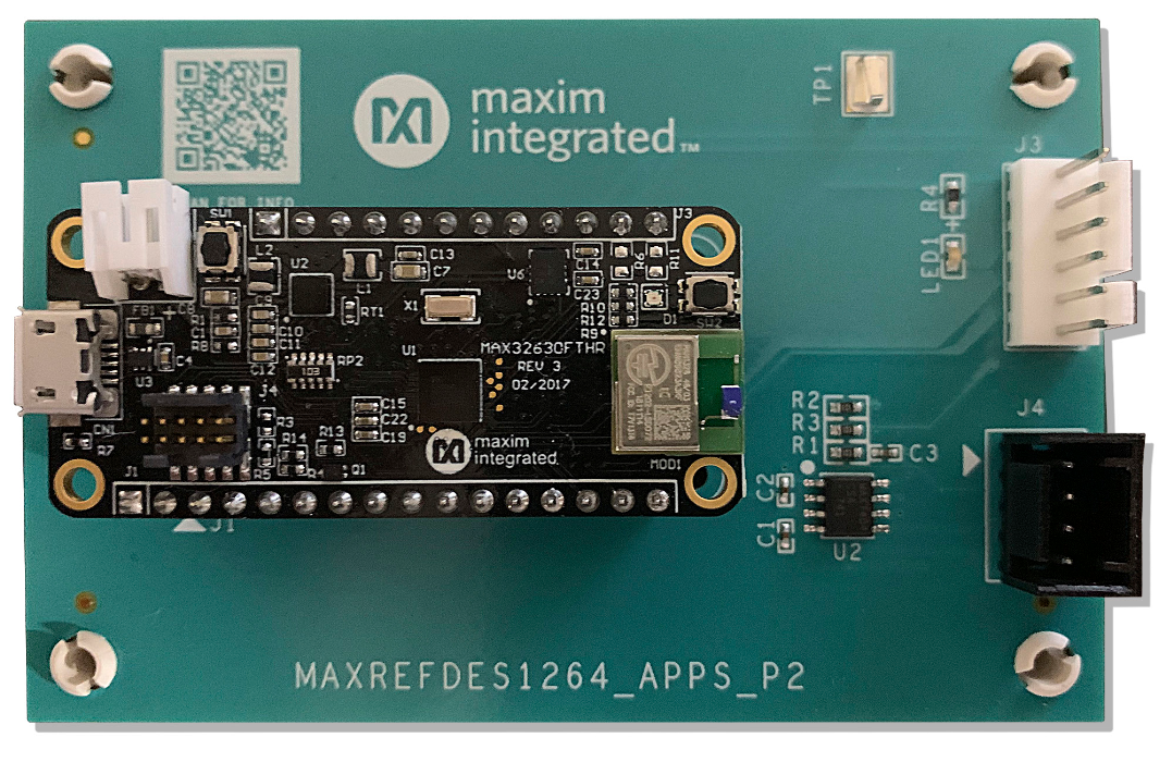 Figure 1. MAXREFDES1264 hardware.
