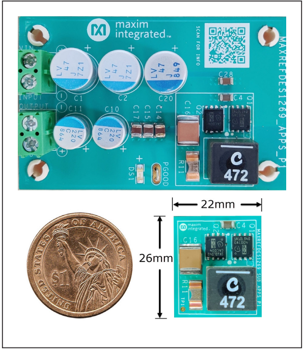Figure 1. MAXREFDES1269 hardware.