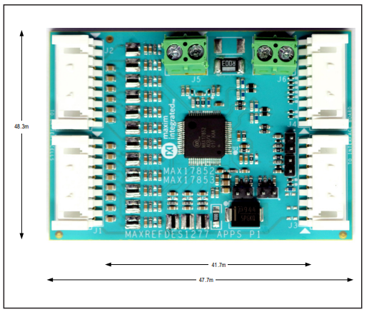 Figure 1. MAXREFDES1277 hardware.
