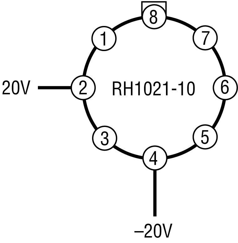 RH1021-10 Application Circuit