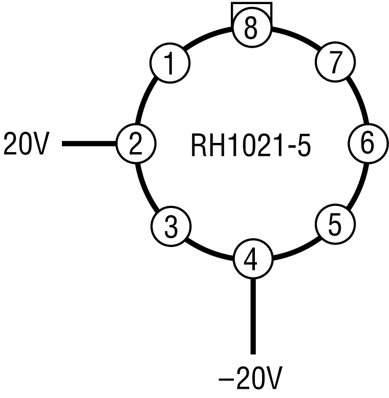 RH1021-5 Application Circuit