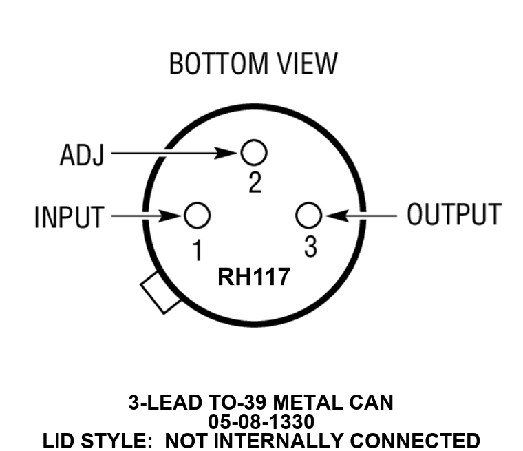 rh117 05-08-1330 pin config