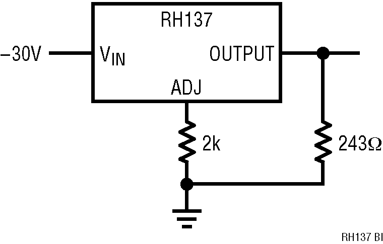 RH137 Application Circuit