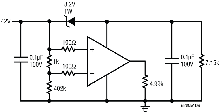 RH6105MW Burn-in Circuit