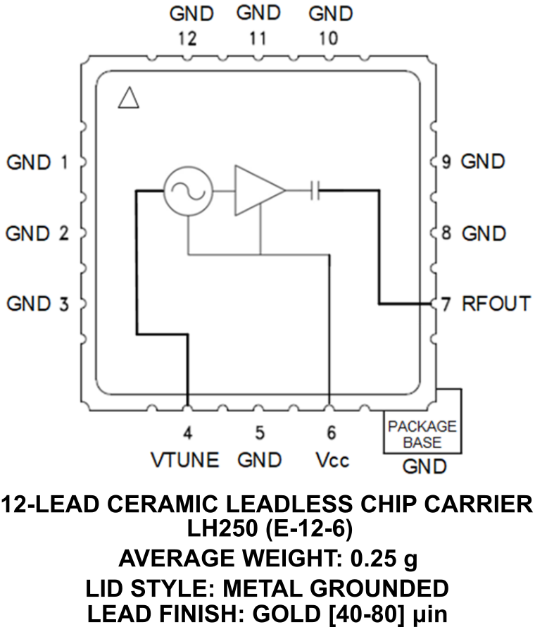 HMC8732LH250 SID