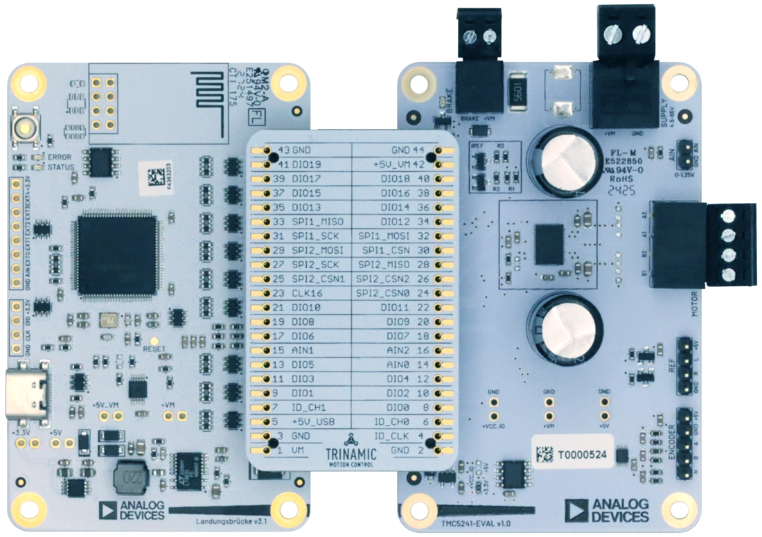TMC5241-EVKIT Board Photo TOP view